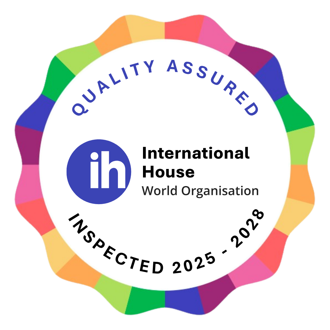 Logo cinquantesimo Language Centre International House Palermo