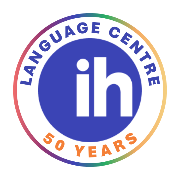 Logo cinquantesimo Language Centre International House Palermo