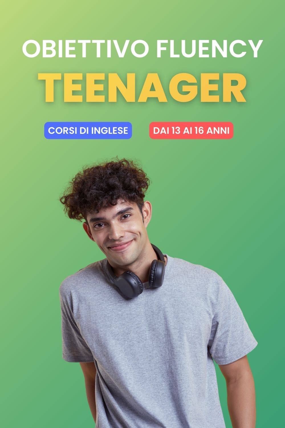 Corsi inglese ragazzi 13-16 anni Palermo